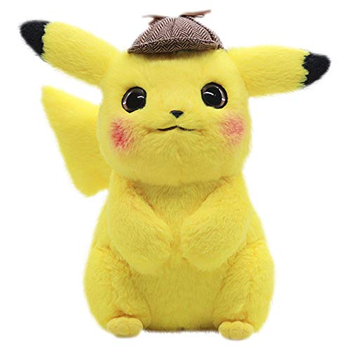 ポケットモンスター ポケモン 名探偵ピカチュウ ぬいぐるみ ふわふわ 高さ約28cm ［並行輸入品］