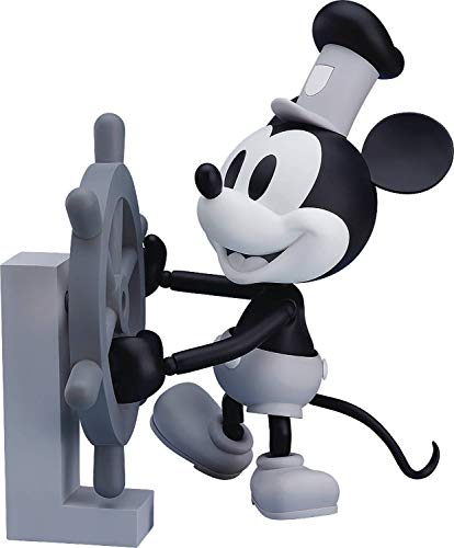 ねんどろいど 蒸気船ウィリー ミッキーマウス 1928 Ver. ［シロクロ］ ノンスケール ABS&PVC製 塗装済み可動...