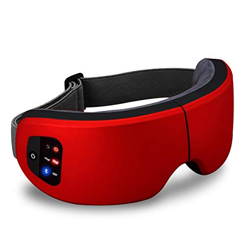 LIKII アイマッサージャー アイマスク ホット 指圧 エア 目マッサージ 自宅スパ 目もとエステ 音楽機能 快...