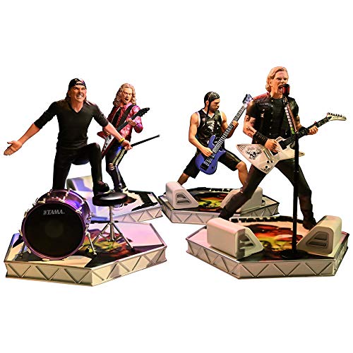 【予約商品】 METALLICA メタリカ (結成40周年) - Rock Iconz Statue Bundle (Set of 4) / 世界限定3000セ...