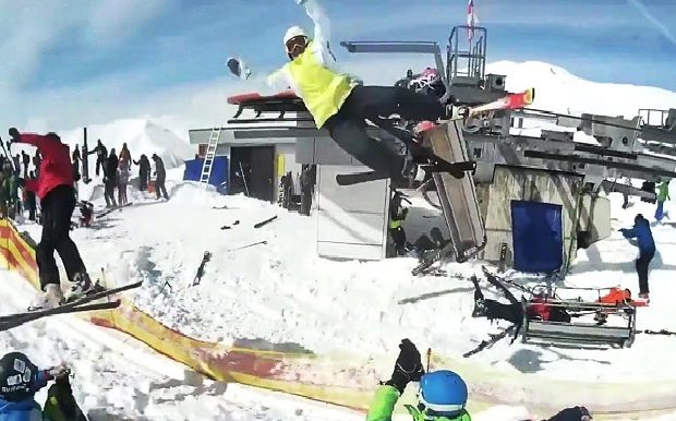 【閲覧注意】暴走し高速で動くリフトやエスカレーターが起こす惨事